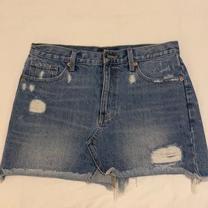Lucky Brand jean mini skirt